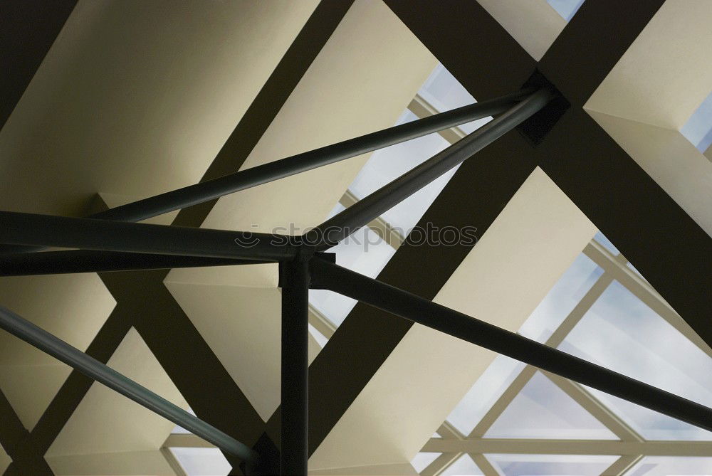 Similar – Image, Stock Photo Exhibition hall / roof construction