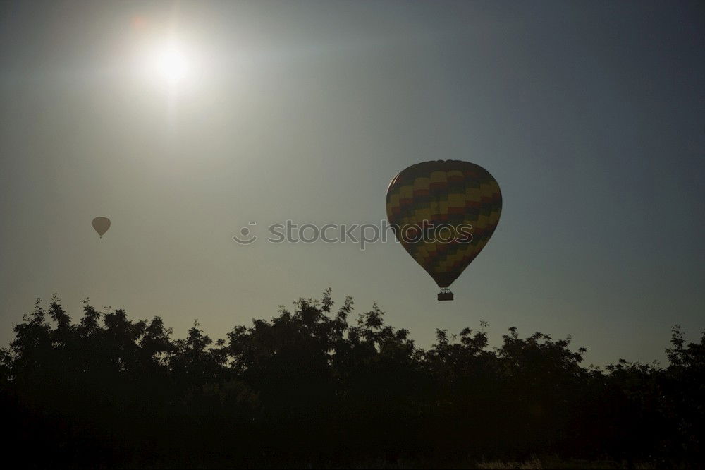 Similar – Image, Stock Photo balloon Night Tree Clouds