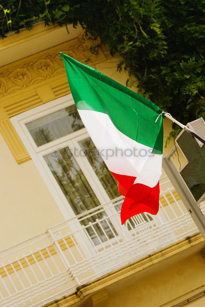 Similar – Image, Stock Photo Flag of Europe and Italy in a hug