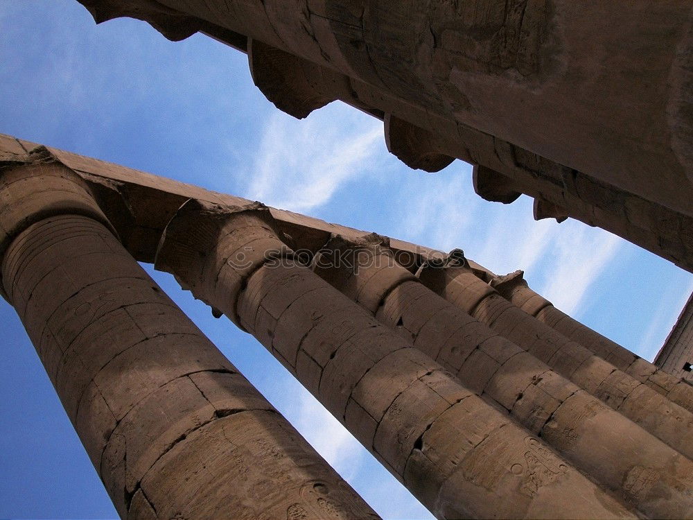 Similar – Image, Stock Photo Columns without roof Egypt