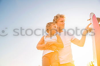 Similar – Image, Stock Photo Best Friend girls looking at each other and pulling funny faces