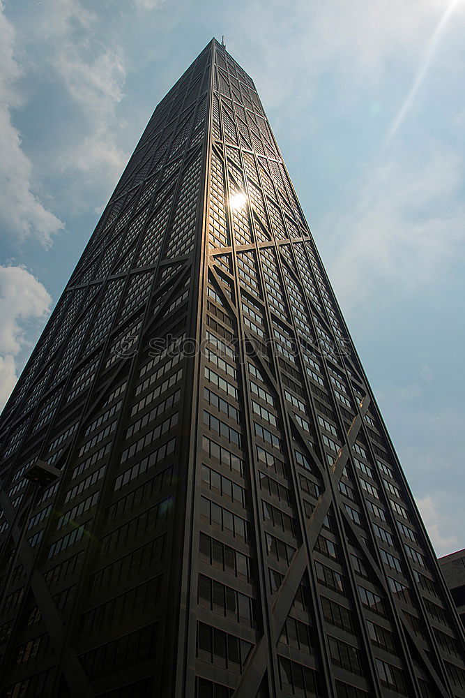 Similar – Gigant Messeturm Hochhaus