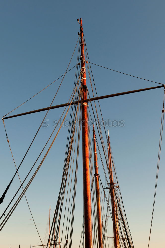 Similar – Image, Stock Photo Historic sailing ship in the harbour of Kappeln