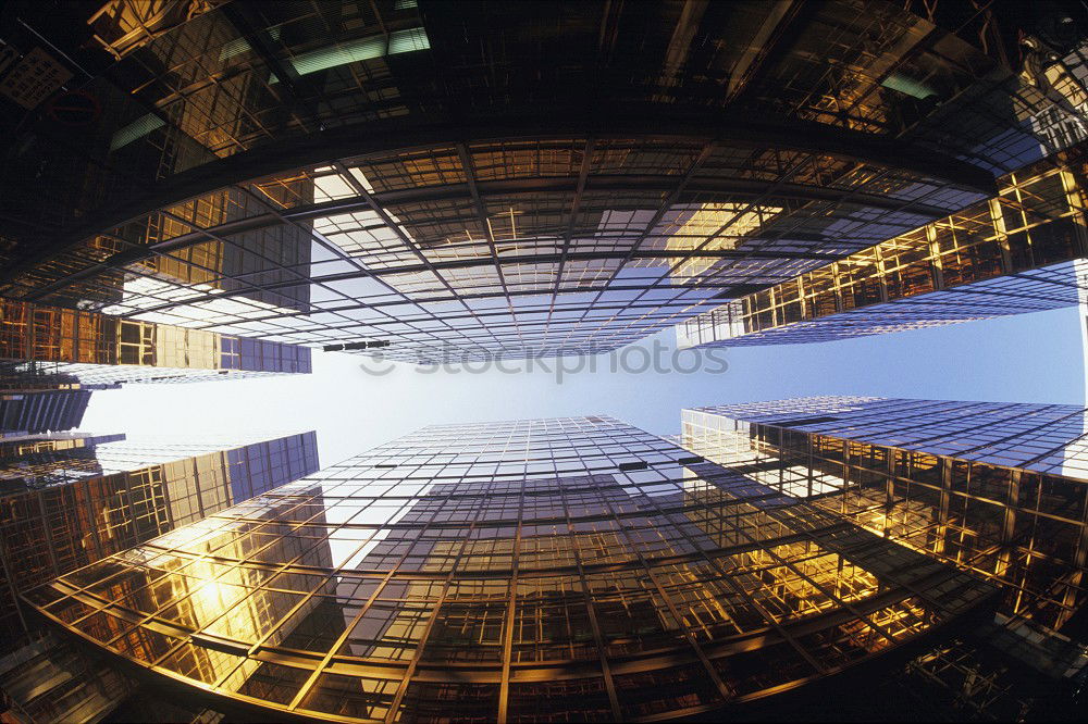 Similar – Image, Stock Photo Lloyds Building from the Frog’s Perspective