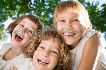 Similar – Image, Stock Photo two beautiful sisters playing at home