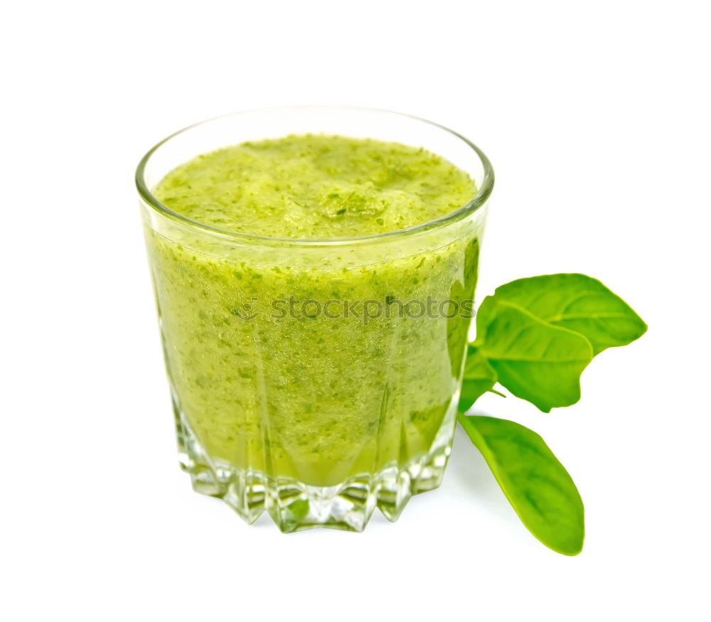 Similar – Image, Stock Photo Green smoothie Milkshake