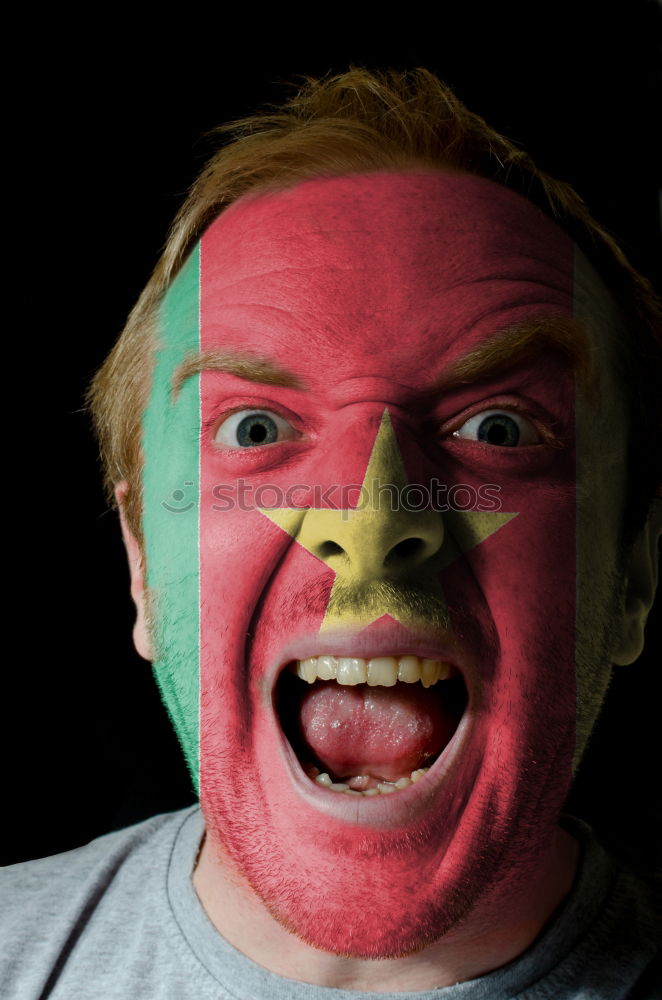 Similar – Image, Stock Photo Make a long face Man