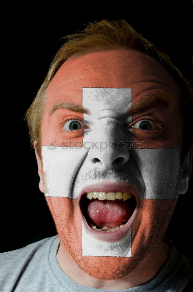 Similar – Image, Stock Photo Make a long face Man