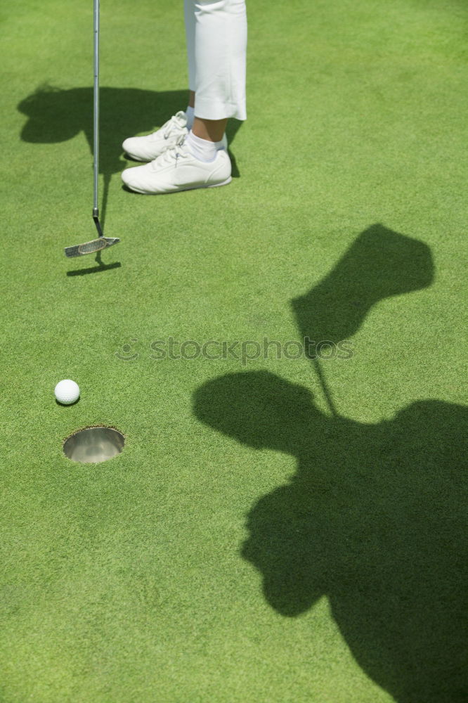 Similar – Image, Stock Photo Golf ball sunk Grass