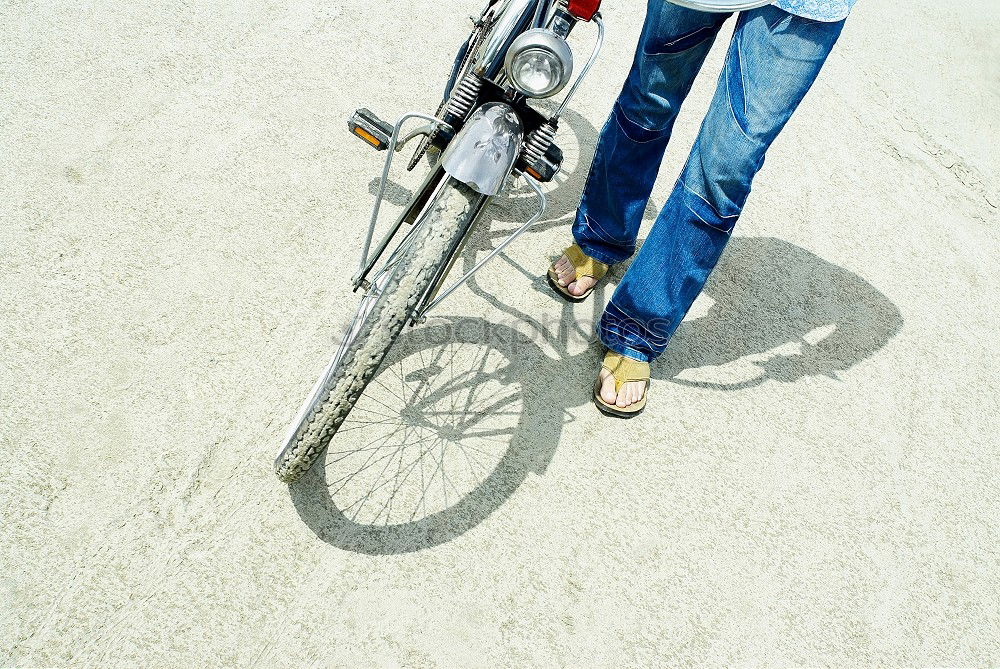 Similar – Image, Stock Photo indian man (2007) Bicycle