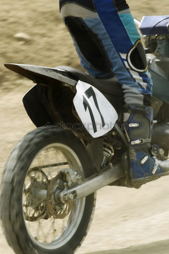 Similar – motocross Cyclo-cross