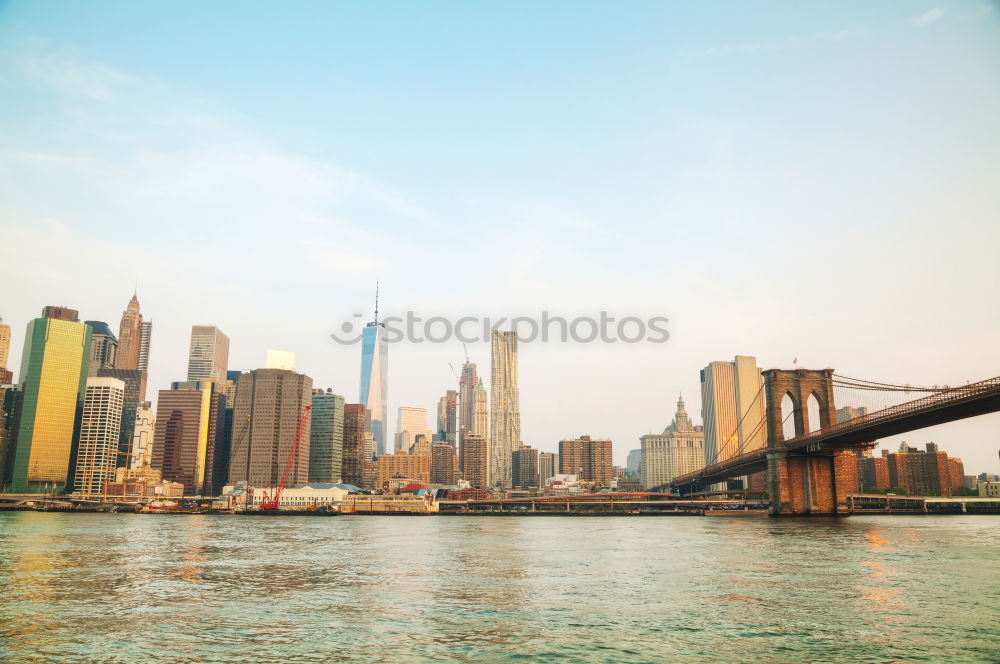 Image, Stock Photo bridging day New York City