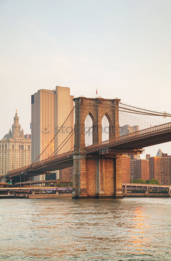 Similar – Image, Stock Photo bridging day New York City