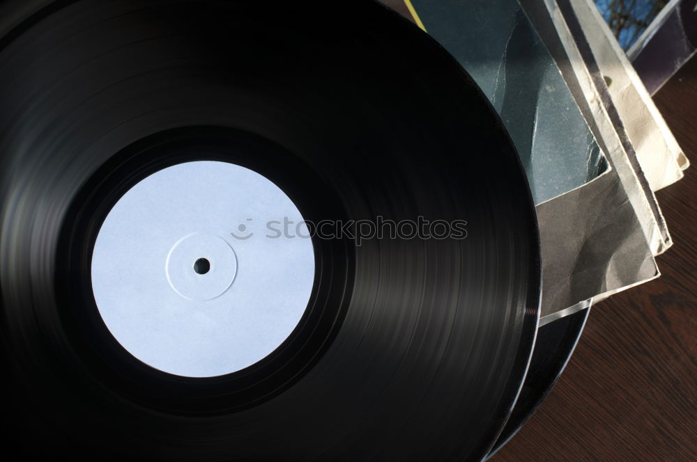 Similar – old vinyl records also make a nice | sound