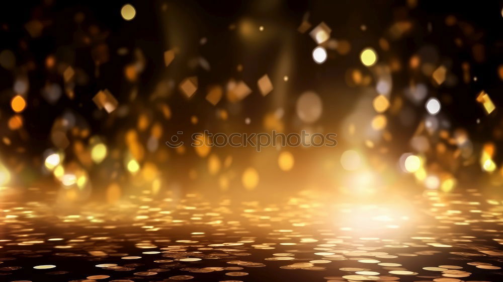 Similar – Image, Stock Photo Small golden stars in the light