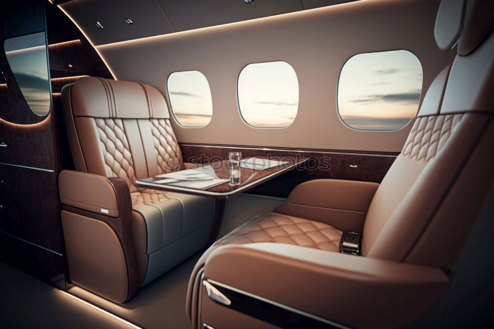 Similar – Interior of a private luxury jet