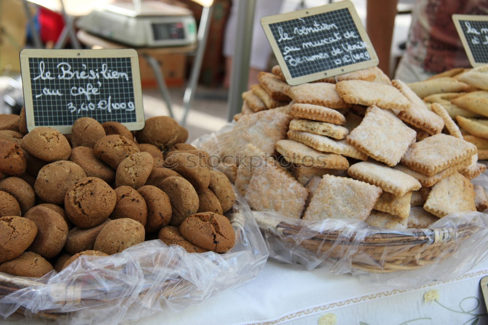 Similar – Image, Stock Photo south tyrolean salami weekly market