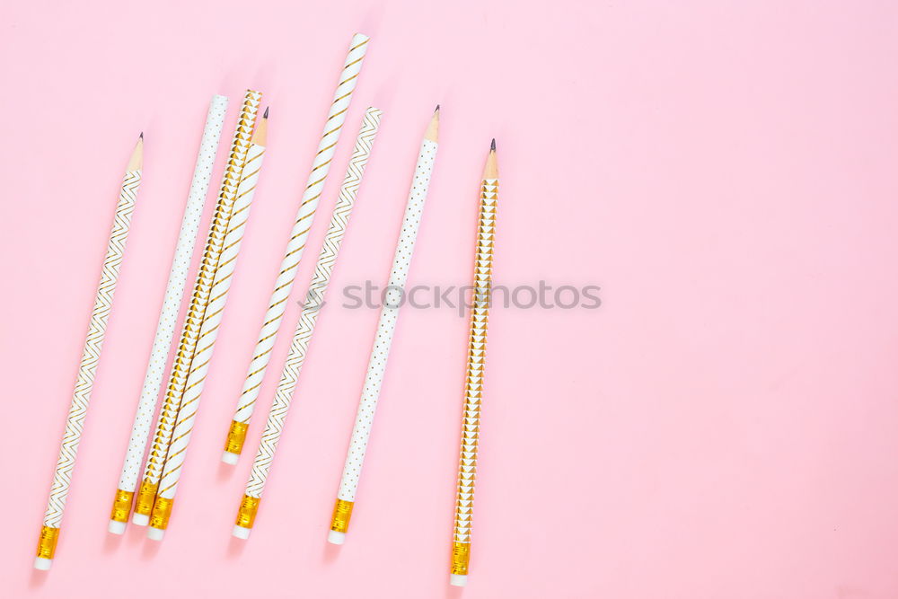 Similar – Image, Stock Photo reusable stainless steel straw with plastic straw