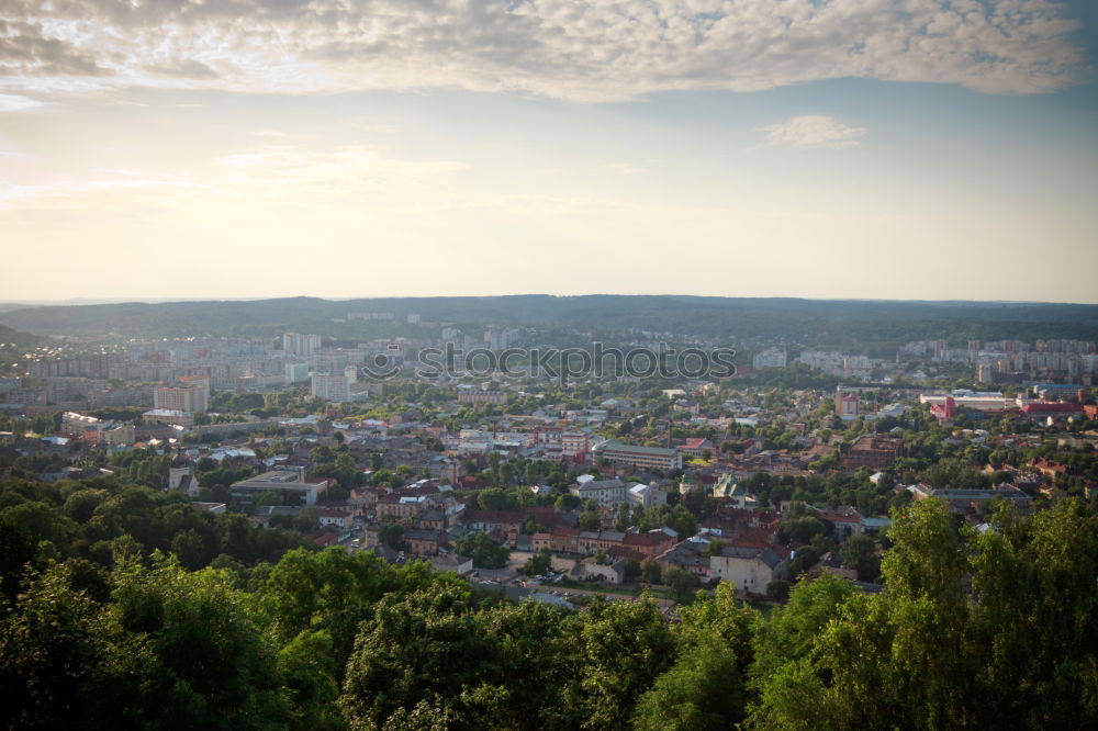 Similar – Autumn panoramic view of Berlin XV