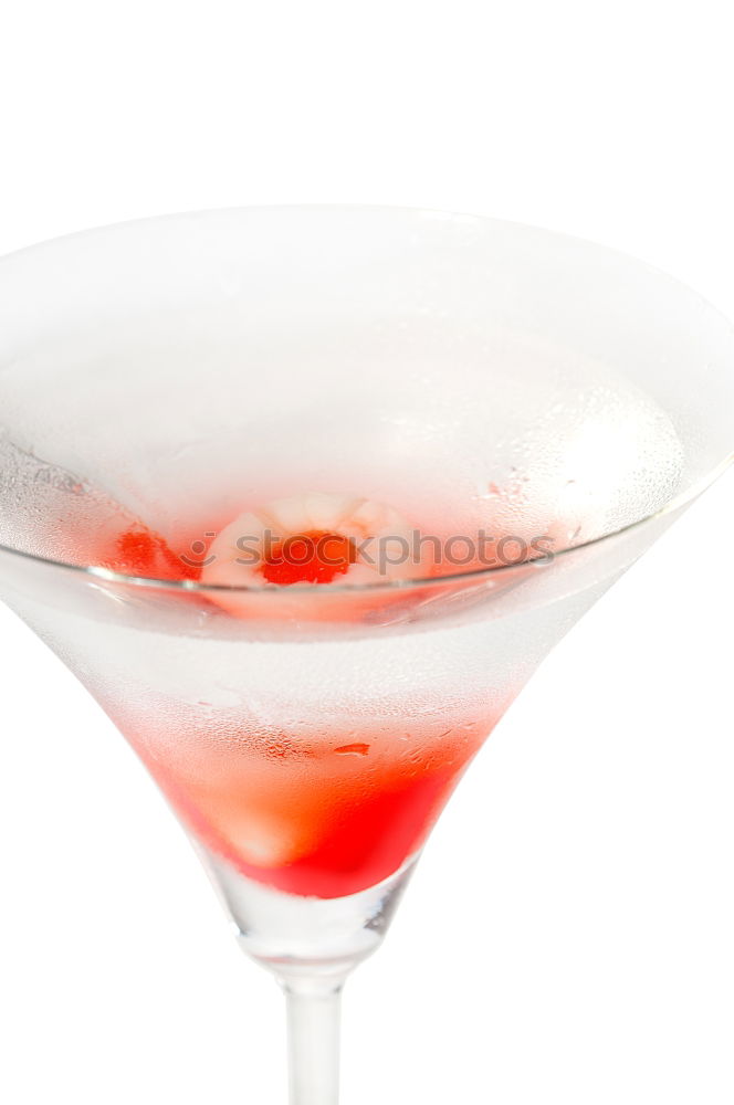 Similar – Hot spicy  cocktail in martini glass