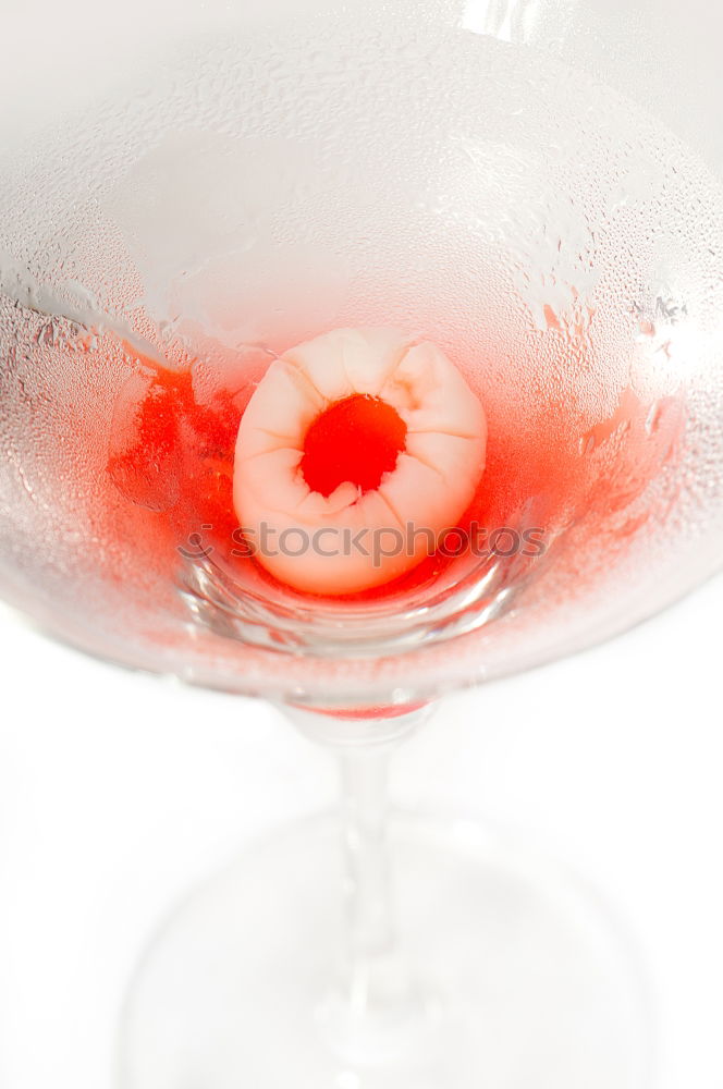 Similar – Hot spicy  cocktail in martini glass