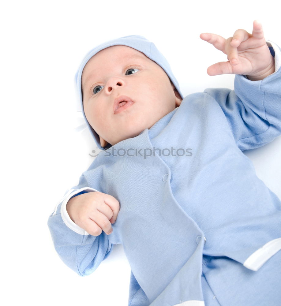 Similar – Image, Stock Photo baby hand Human being Baby