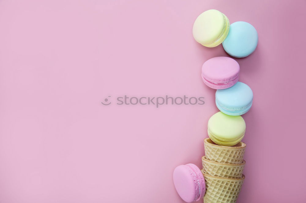 Similar – Image, Stock Photo Macarons Dessert Table