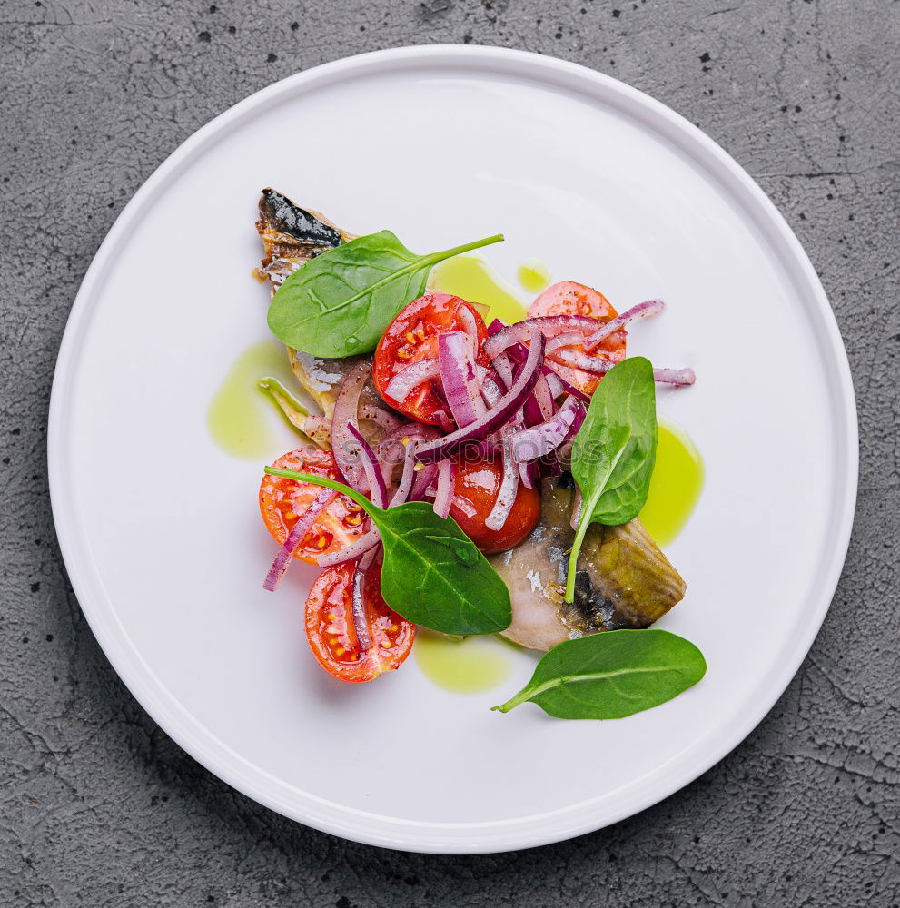 Similar – Image, Stock Photo Whole trout on a glass plate with ice cubes