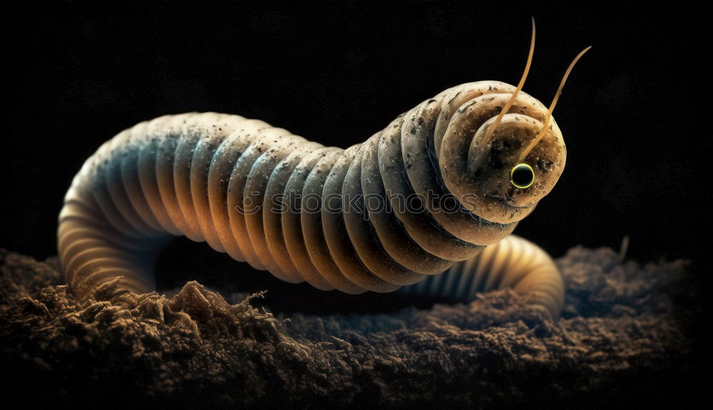 Similar – Snail shell of a Roman snail lies in the evening light on moss