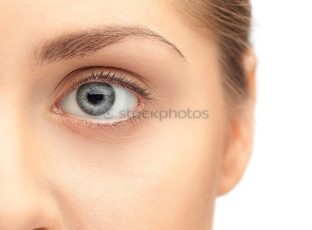 Similar – moment later Woman Eyebrow