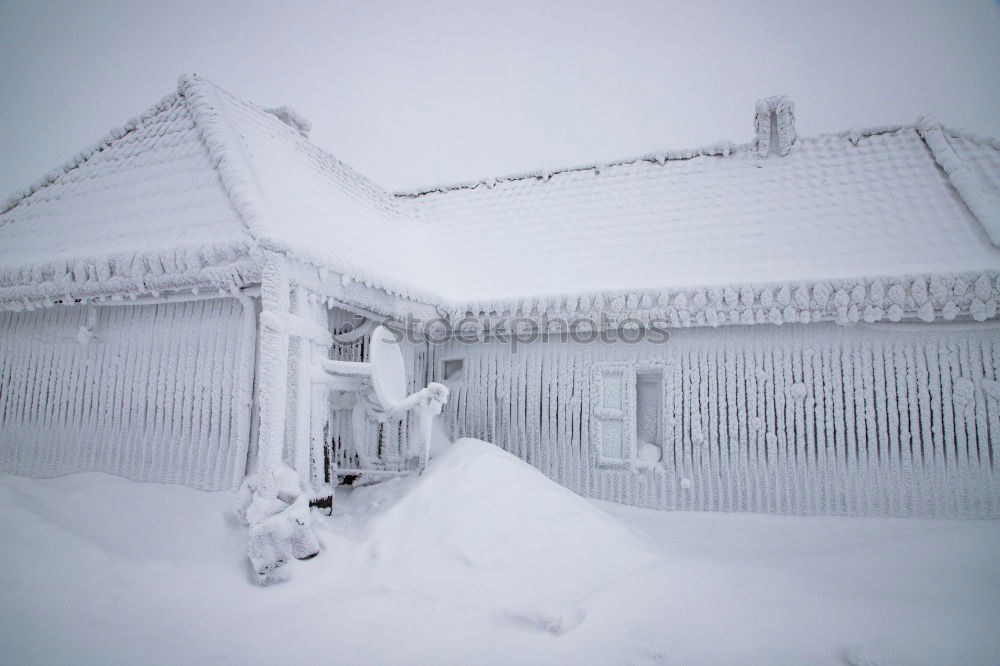 Similar – Icy bus stop Environment