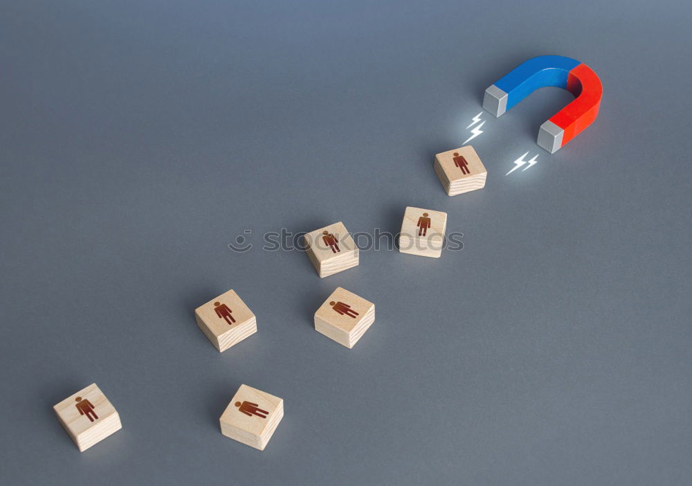 Similar – Image, Stock Photo Floating Plastic geometric cubes in the air. Construction toys