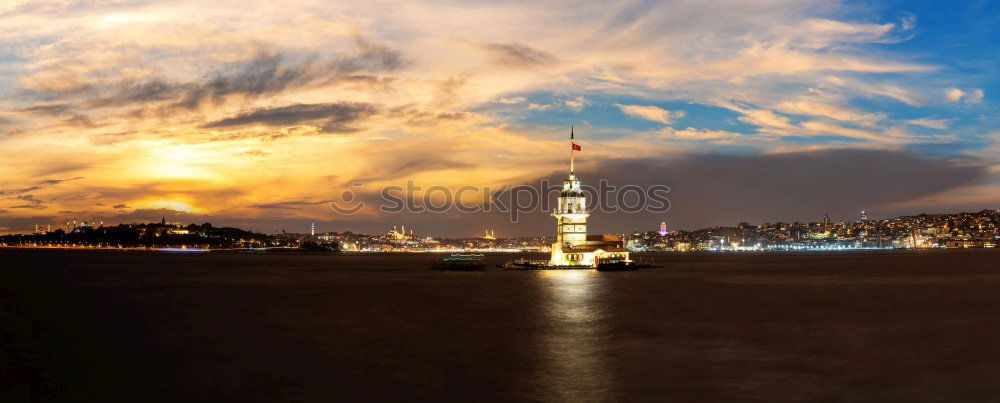 Similar – Image, Stock Photo sun set case Sunset Moody