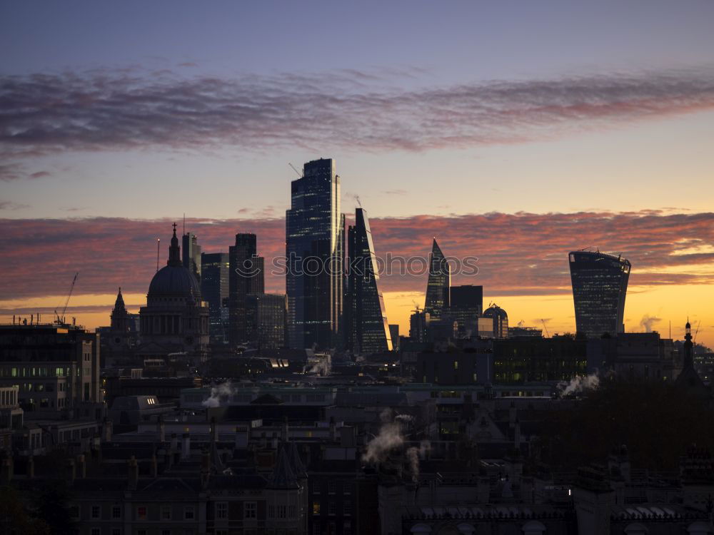 Similar – Autumn panoramic view of Berlin XII