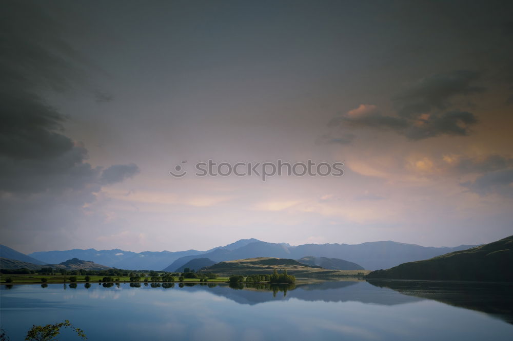 Similar – Image, Stock Photo Peaceful landscape in Ireland