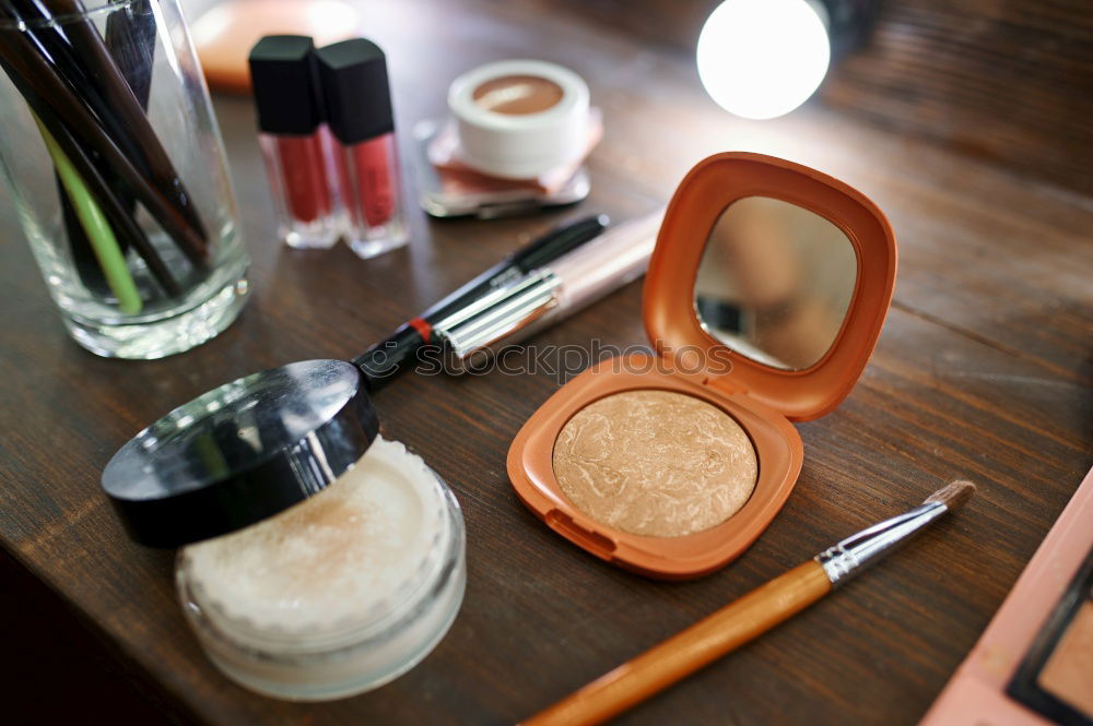 Similar – Image, Stock Photo makeup setting Lifestyle