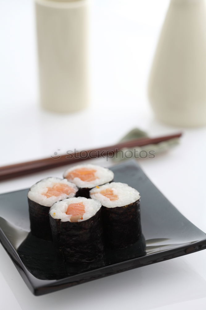 Similar – Sushi maki rolls on a tray