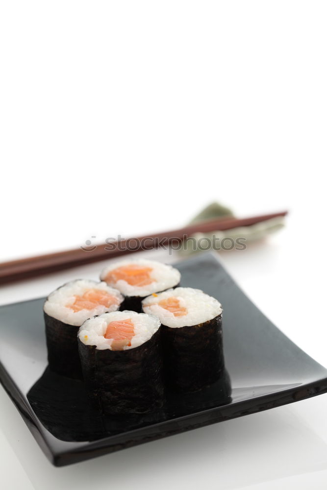 Similar – Sushi maki rolls on a tray