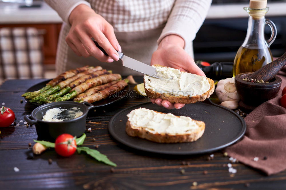 Similar – Image, Stock Photo a person cooking potatoes