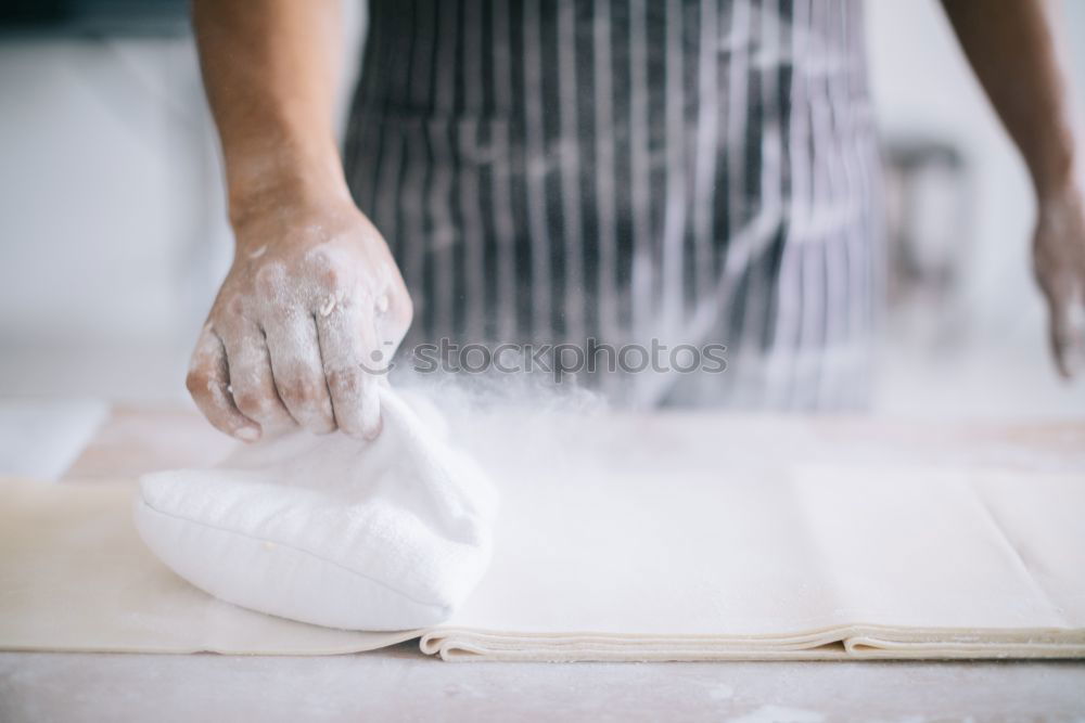 Similar – Image, Stock Photo Artisan working in pottery studio