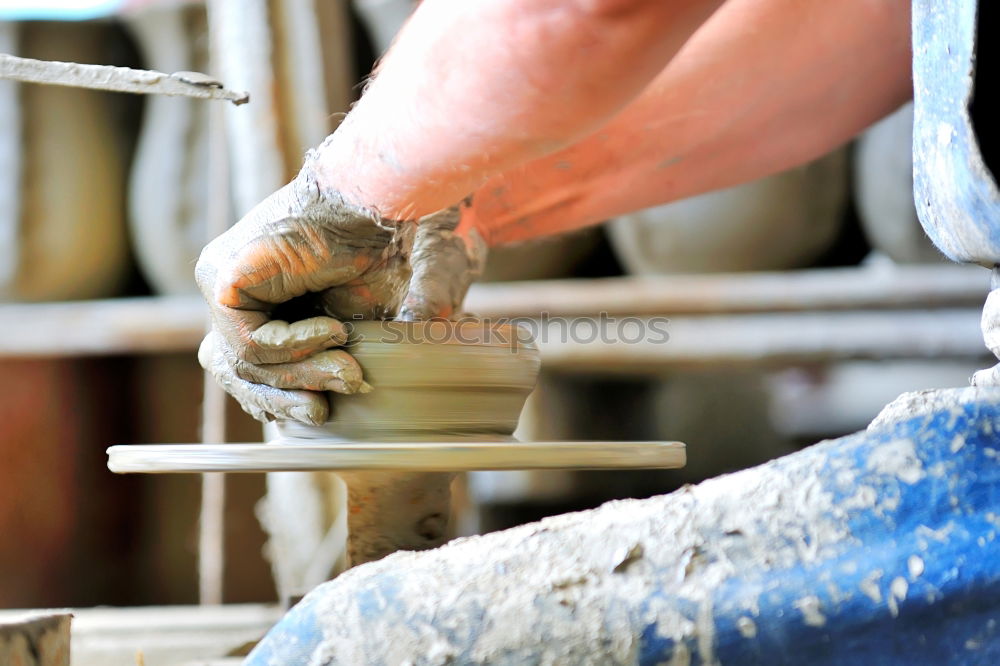 Similar – Professional carpenter with his small dog.