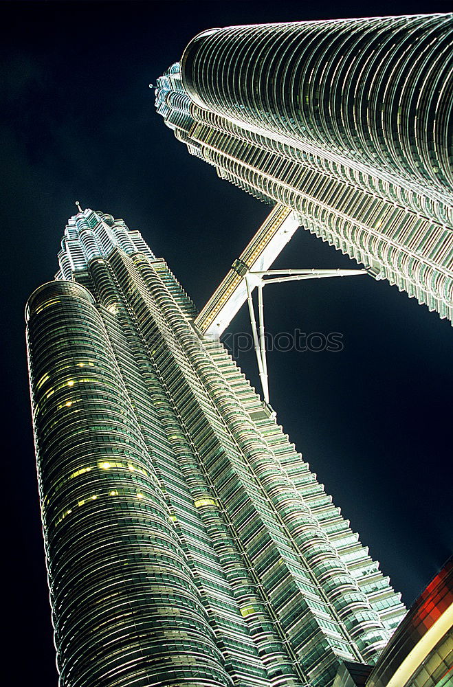 Similar – Image, Stock Photo Petronas Twin Towers @ night