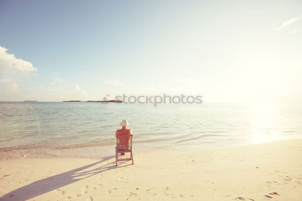 Similar – Image, Stock Photo Over the dunes… Woman