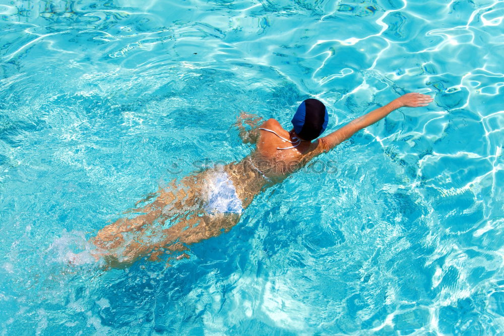 Image, Stock Photo Swimming through Buzzer