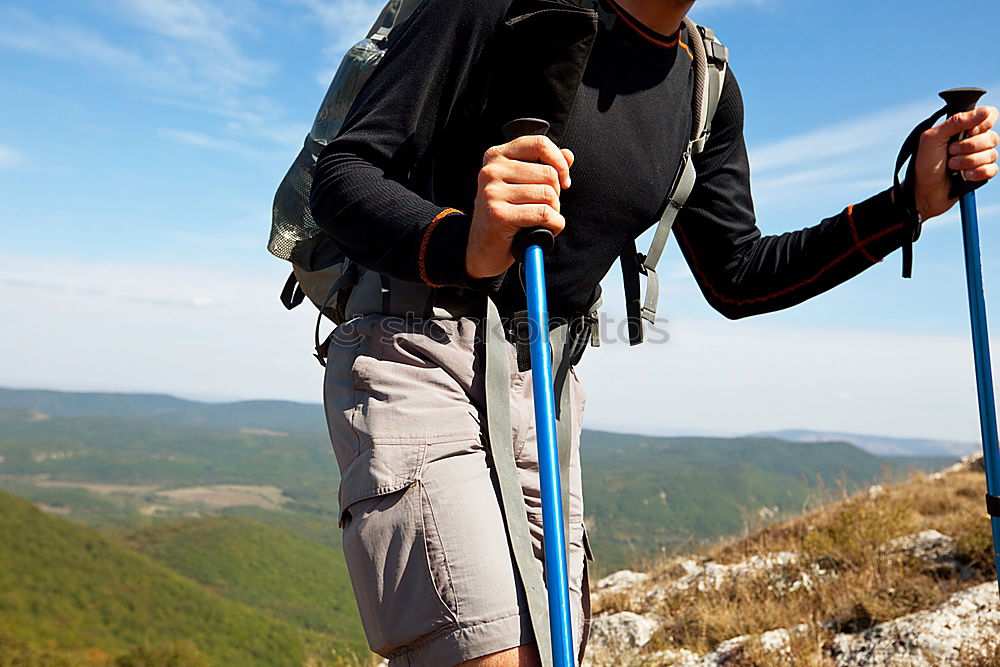 Similar – Image, Stock Photo The mountain is calling!