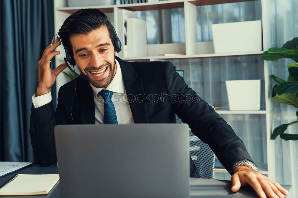 Similar – Image, Stock Photo Hello? Business Career