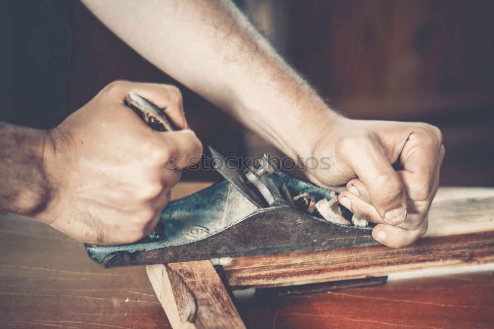 Similar – Hands making shoes