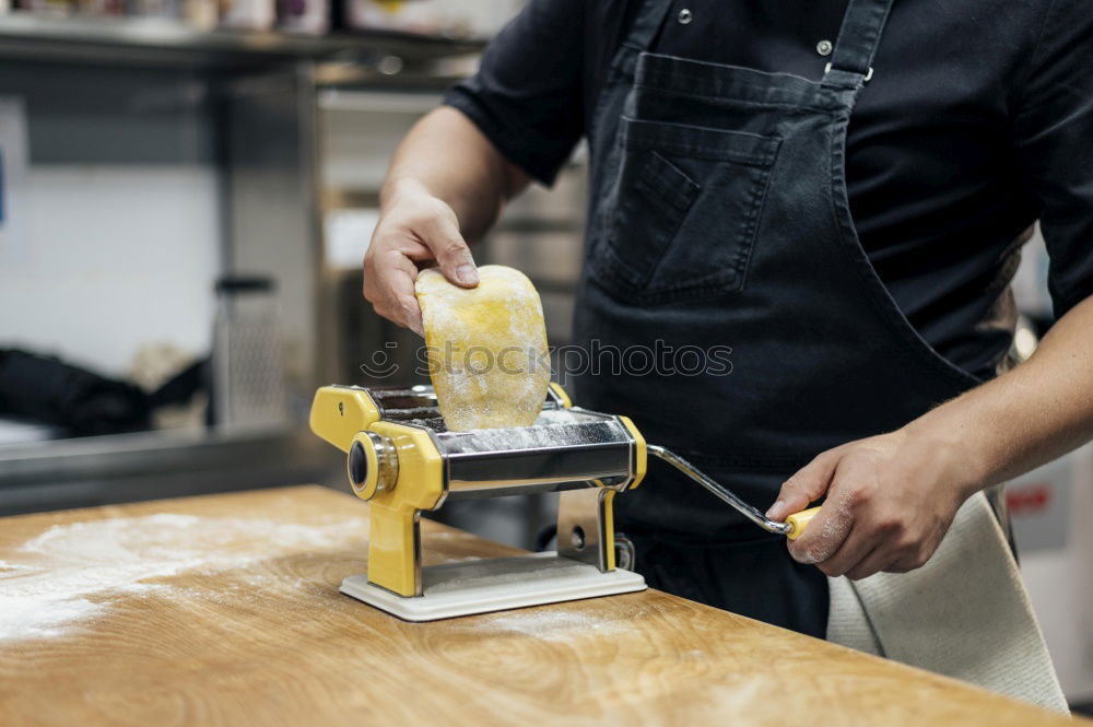 Similar – Image, Stock Photo Artisan working in pottery studio