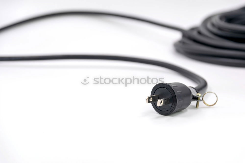 Similar – Image, Stock Photo male Connector Black