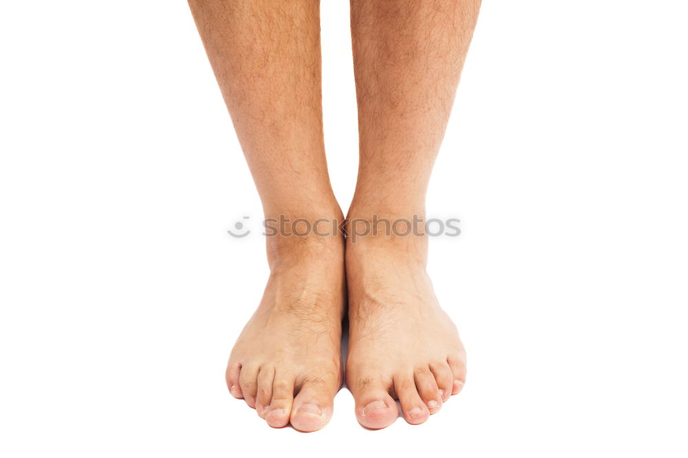 Similar – Image, Stock Photo ankle Personal hygiene